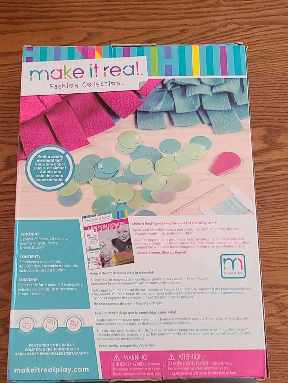 Make It Real: Knot & Bling Mermaid Tail Craft Kit